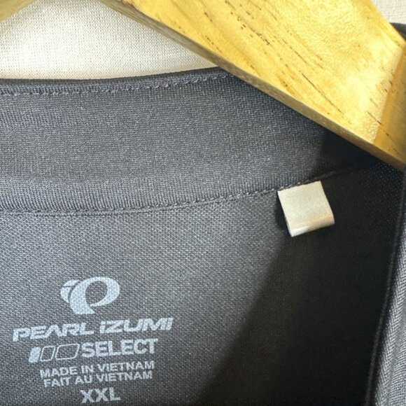 Pearl Izumi Select Cycling Jersey Snap Neck Black Gray Men’s XXL - Picture 2 of 6